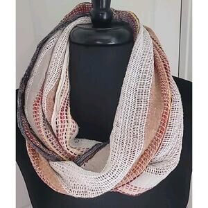 Collection Eighteen Neutral Infinity Scarf EUC